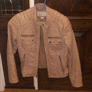Michael kors women’s sized medium leather jacket